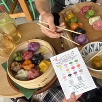   at Vegan Gyoza Yu Cafe in Tokyo