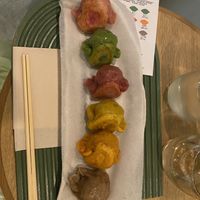   at Vegan Gyoza Yu Cafe in Tokyo