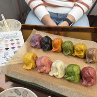 11 flavour tasting set  at Vegan Gyoza Yu Cafe in Tokyo