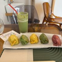   at Vegan Gyoza Yu Cafe in Tokyo