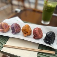   at Vegan Gyoza Yu Cafe in Tokyo