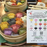  at Vegan Gyoza Yu Cafe in Tokyo