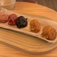 Reordered. 5 are the minimum amount.  at Vegan Gyoza Yu Cafe in Tokyo