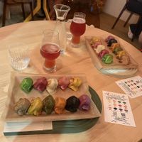   at Vegan Gyoza Yu Cafe in Tokyo