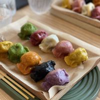   at Vegan Gyoza Yu Cafe in Tokyo