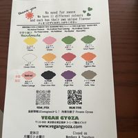   at Vegan Gyoza Yu Cafe in Tokyo