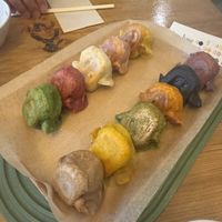   at Vegan Gyoza Yu Cafe in Tokyo
