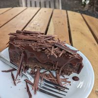 Chocolate cheesecake at El Pital in Ometepe
