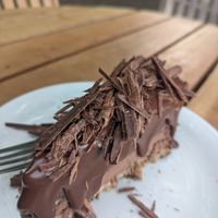 Chocolate cheesecake at El Pital in Ometepe