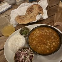 Chana masala   at El Pital in Ometepe