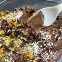 Avocado mousse - don’t recommend  at The Well in Austin