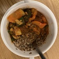 Vegan “gulasz"  at Knajpa Artystyczna in Kazimierz Dolny