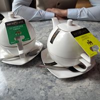 Green and jasmine tea at Parkowa in Radom