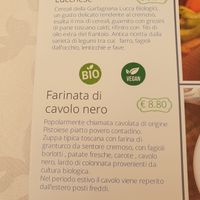 Menu (italian) at Il Giardino in Montecatini Alto