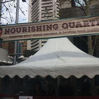 Signage at Nourishing Quarter in Redfern
