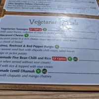 Main meals. at The Spyglass Inn in Ventnor