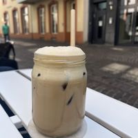 Iced Caramel latte   at Shluk in Trier