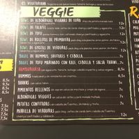 Nuevo menú at Acherito in Jaca