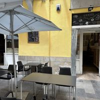 Outside (terrace)  at Acherito in Jaca