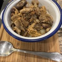 Ración de albóndigas veganas  at Acherito in Jaca