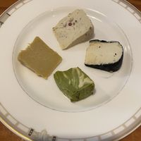 Four kinds of cheese!  at Saishoku Ryouri F - Vegan Restaurant F in Kyoto