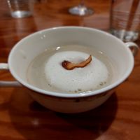 Soup - kikuimo (Jerusalem artichoke) at Saishoku Ryouri F - Vegan Restaurant F in Kyoto