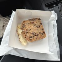 Vegan carrot cake  at St Agnes Bakery in St Agnes