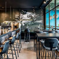 The inside at Nomads in Amsterdam