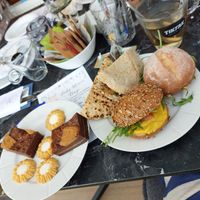 Vegan high tea (dit was voor 1 persoon) at Familierestaurant Bergsche Plas in Bergschenhoek
