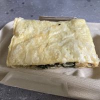 Spinakopita (delicious Greek Spinach slice)   at FRONT Community Hub in Charlton Kings