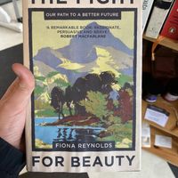 One of the many interesting things to read   at FRONT Community Hub in Charlton Kings