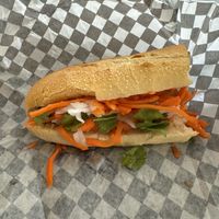 1/2 size Buddha banh mi  at Indochine Banh Mi in Halifax