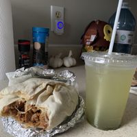 Bulgogi tofu wrap and mint lemonadee  at Indochine Banh Mi in Halifax