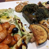 No. 65 vegan platter at Delphi  in Meppen