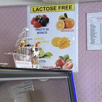 Milk-free ice cream flavours at Slastičarnica KaGrom in Sibenik