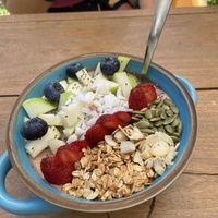 Cacao smoothie bowl  at Costa Juice in Tamarindo