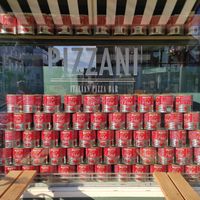 Mutti Tomato sauce at Pizzani in Eindhoven