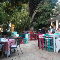Nice terrace  at Portokali Orange in Zakynthos