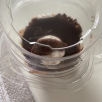 Cheesecake cup at Poor Man Vegan in Jersey City