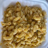 Mac and cheese at Poor Man Vegan in Jersey City