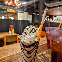 Chocolate shake! at Big Orange in Rogers