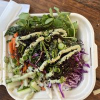 Shaman bowl- fresh and so tasty!! at Satori in Makawao