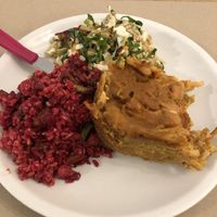 3 dish plate  at La Cucina Dei Colori in Catania