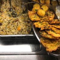 Vegan lunch buffet  at La Cucina Dei Colori in Catania