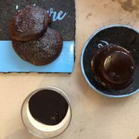 We tried all deserts for the day - the one in the bowl was the best. at La Cucina Dei Colori in Catania