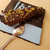 Raw chocolate cake. €6 at La Cucina Dei Colori in Catania