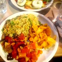 Vegan Choise Of Dishes at La Cucina Dei Colori in Catania