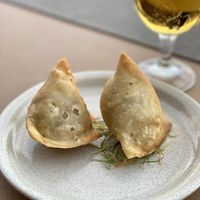 Vegetable samosa’s at Buddha & Sakura in Calheta