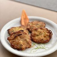 Onion bhaji at Buddha & Sakura in Calheta