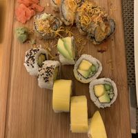 Vegan sushi!  at Buddha & Sakura in Calheta